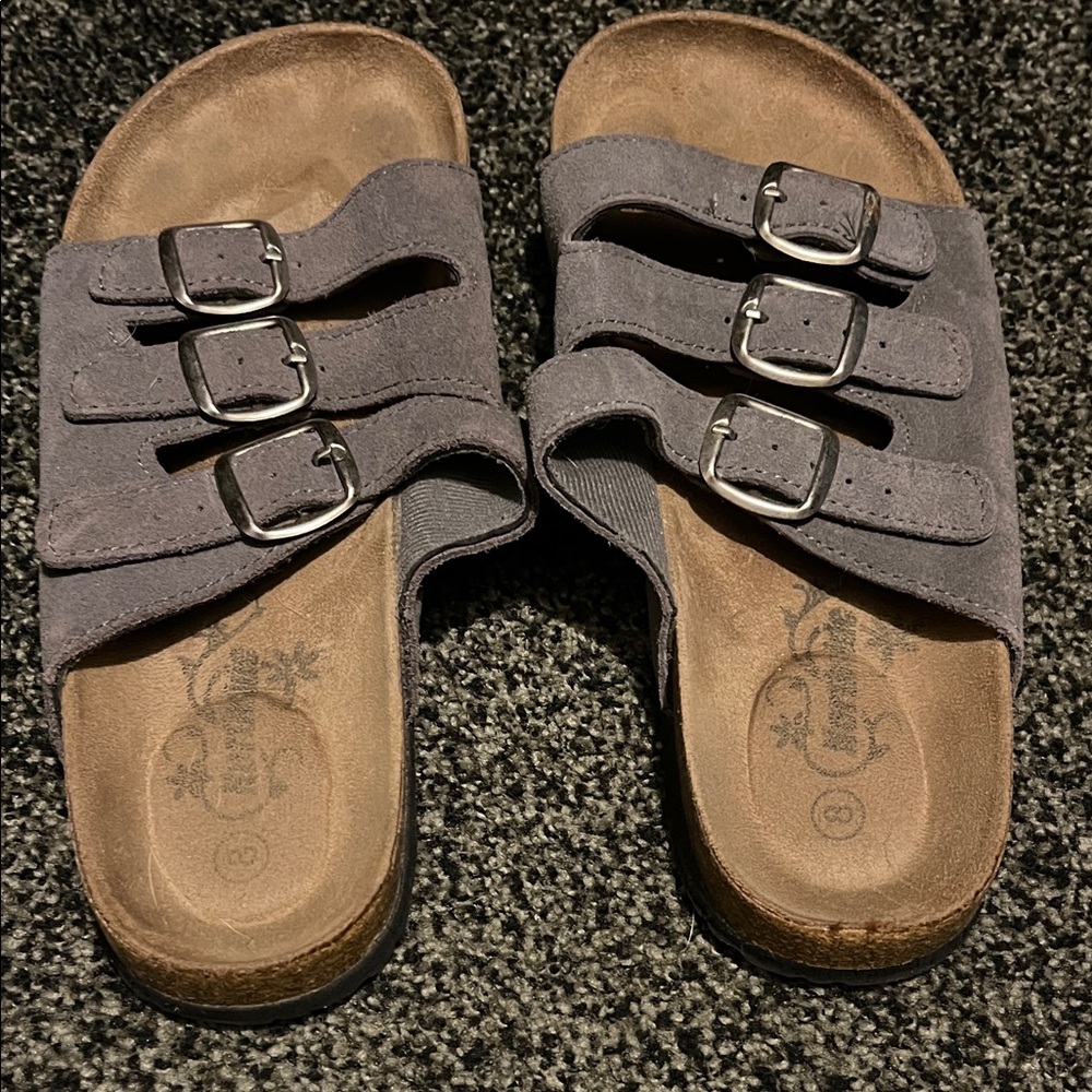 Gray Sandals